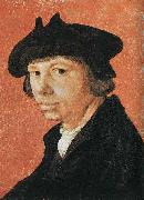 Lucas van Leyden Self portrait painting
